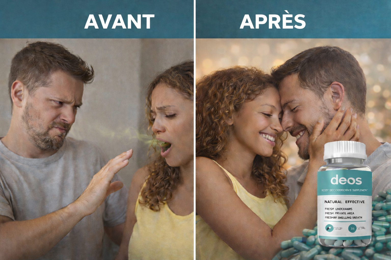la solution contre la mauvaise haleine avec DEOS .